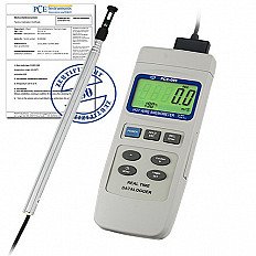 Thermo-Anemometer PCE-009-ICA incl. ISO Calibration Certificate