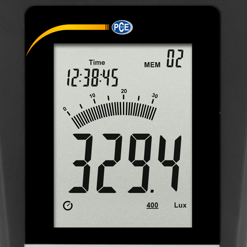 Lux Meter incl. ISO Calibration Certificate PCE-174-ICA