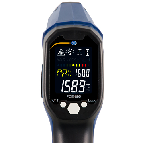 Infrared Thermometer PCE-895-ICA incl. ISO Certificate