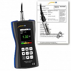 Vibration Meter PCE-VT 3700-ICA incl. ISO Calibration Certificate