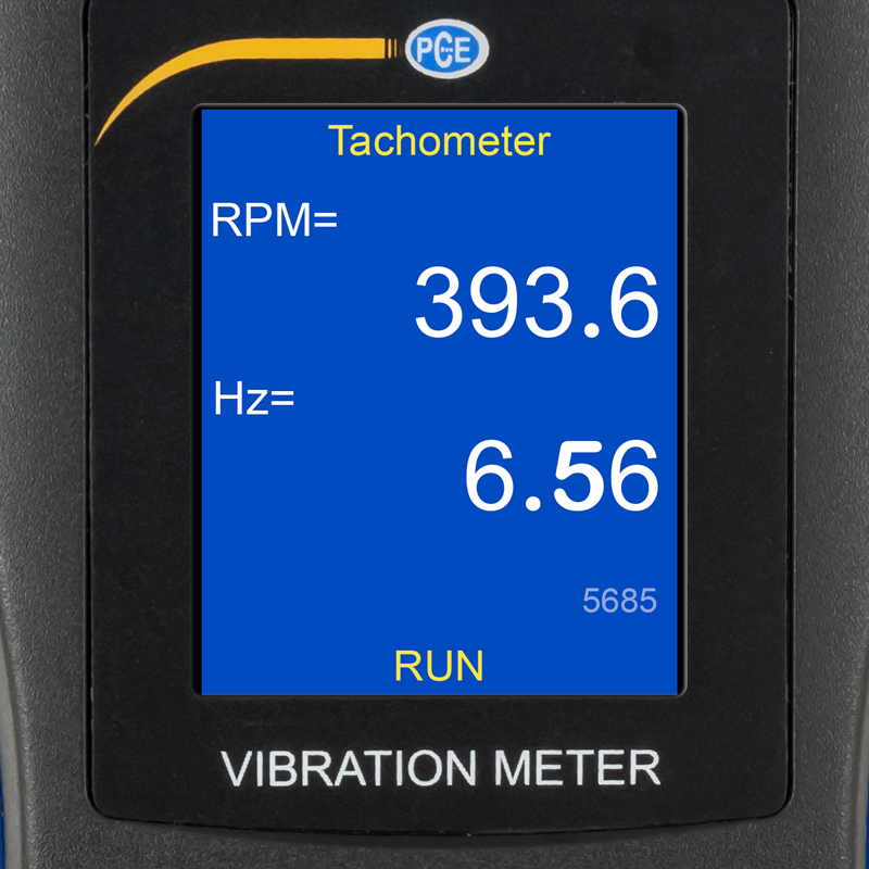 Vibration Meter PCE-VM 22-ICA incl. ISO Calibration Certificate