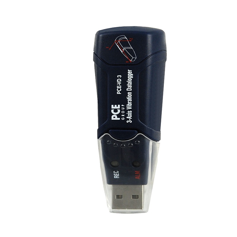 Vibration Meter PCE-VD 3-ICA incl. ISO Calibration Certificate