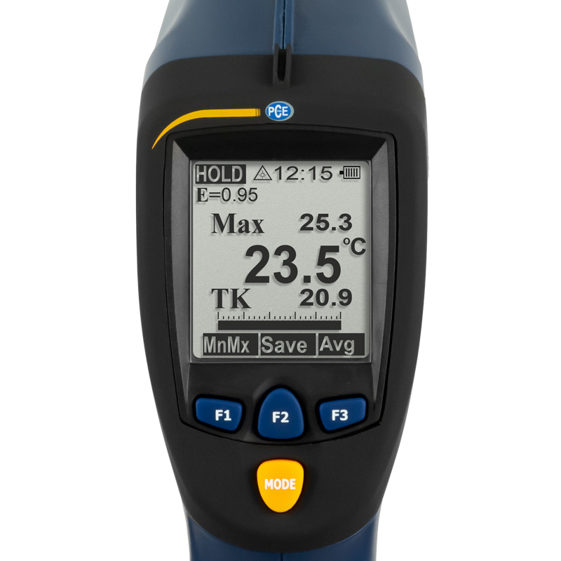 Infrared Thermometer PCE-893-ICA incl. ISO Calibration Certificate