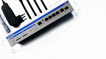 Ethernet Switch with 6 ports(4 LAN+1 WAN+1 SFP) & Dual-sim support(4G,3G,2G)
