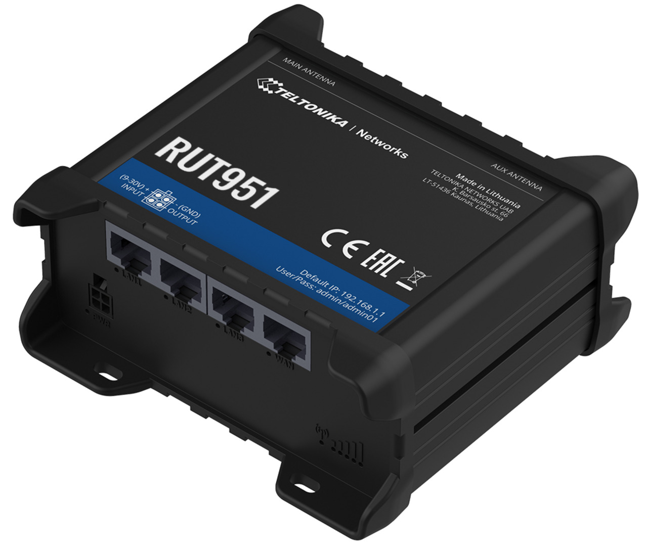 RUT 951 - 4G LTE WI-FI Dual-Sim Router