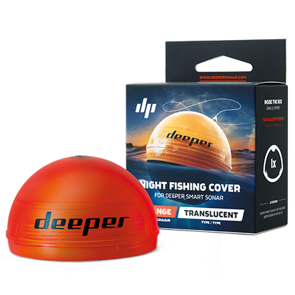 Deeper Night Fishing Cover for Deeper Smart Sonars (Orange)