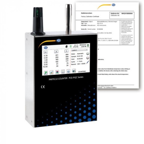 Air Quality Meter PCE-PQC 34EU Incl. CO2 Sensor & PID Sensor (Optional)