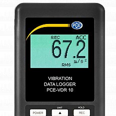 Accelerometer PCE-VDR 10-ICA incl. ISO Calibration Certificate